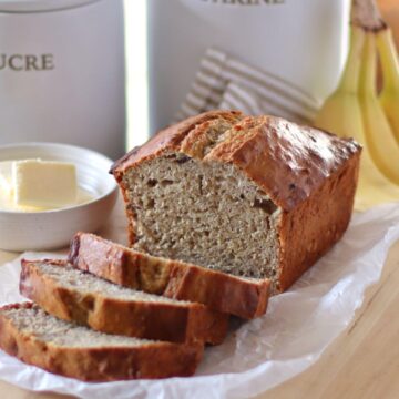 Sliced Banana Bread