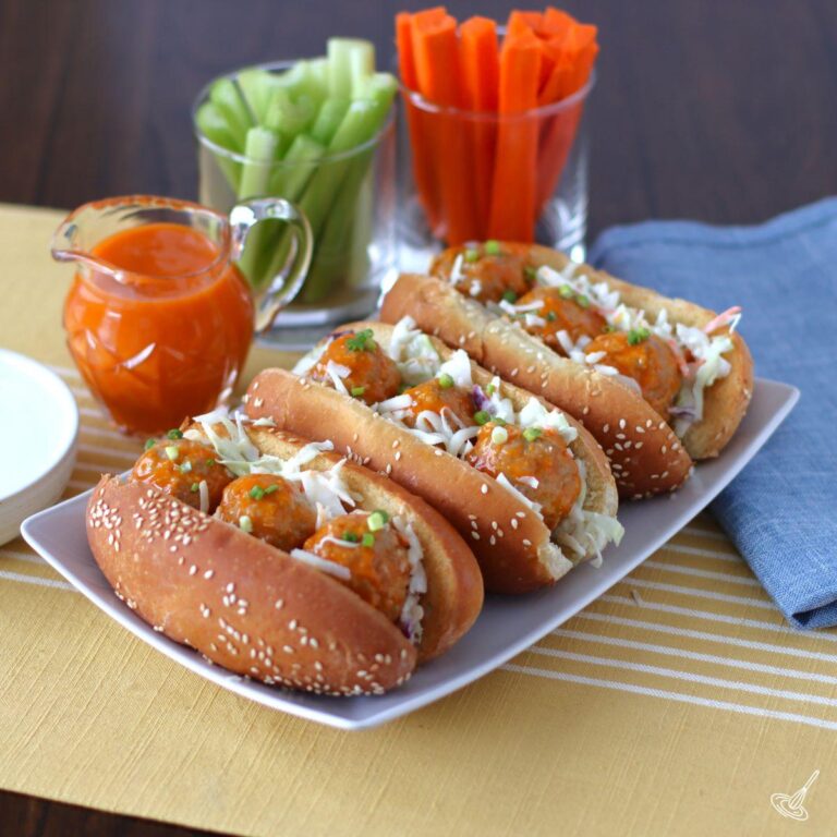 Buffalo Meatball Subs