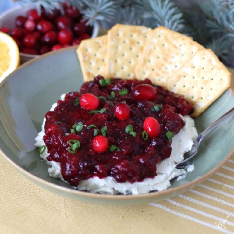 Creamy Cranberry Jalapeno Dip