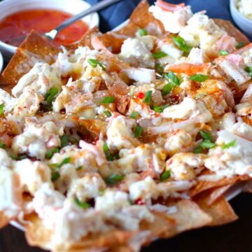Crab Rangoon Nachos