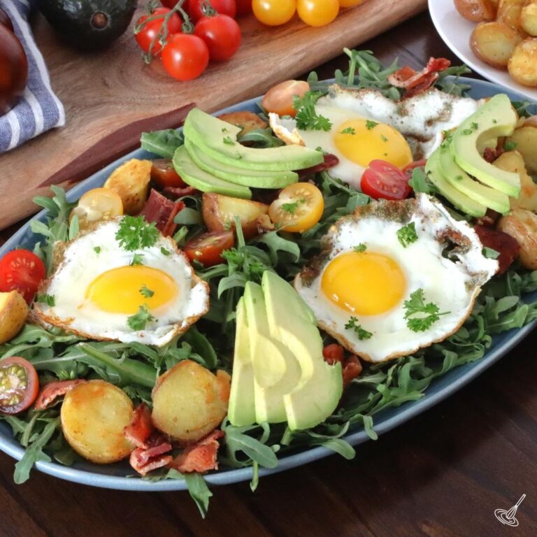Arugula Breakfast Salad