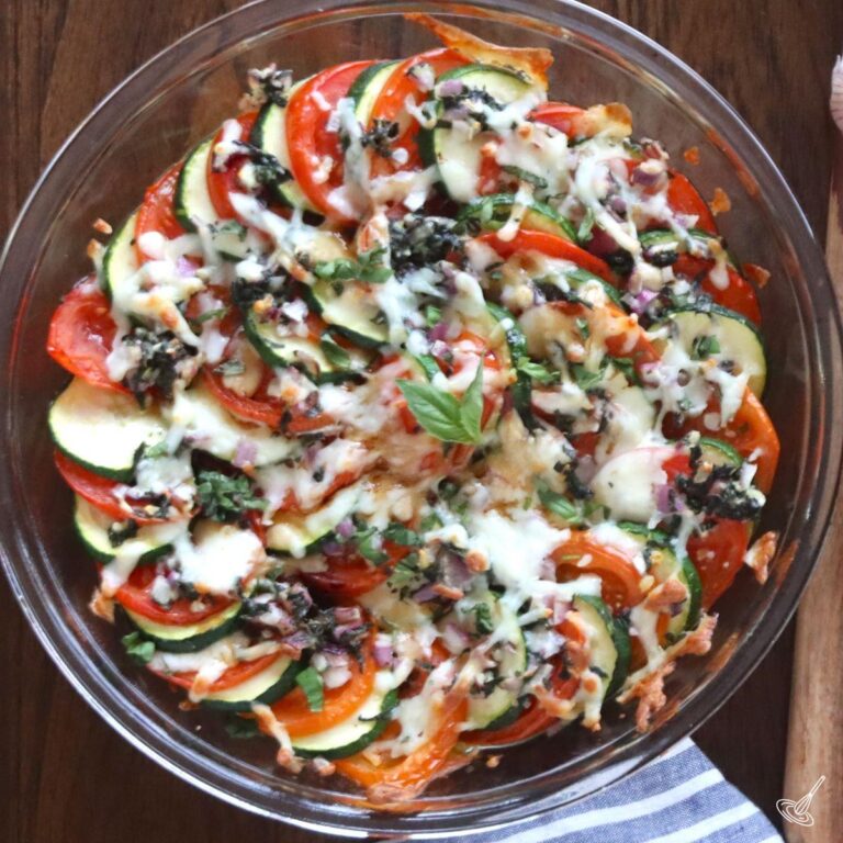 Caprese Zucchini Casserole