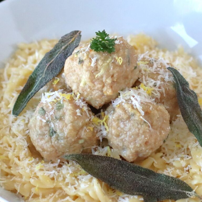 Sage Chicken Meatballs
