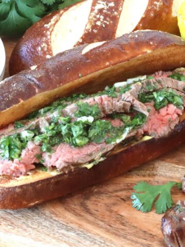 Chimichurri Steak Sandwich