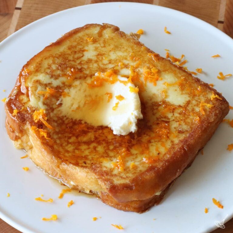 Stuffed Brioche French Toast Orange Marmalade Recipe
