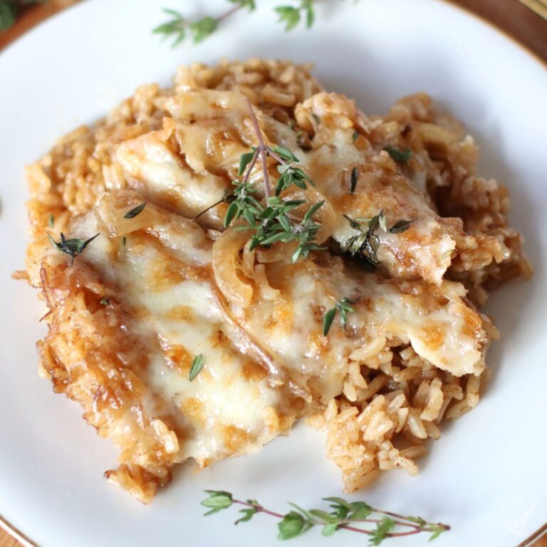 French Onion Soup Rice