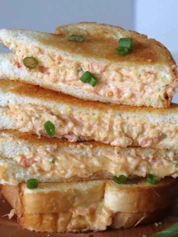Crab Rangoon Grilled Cheese