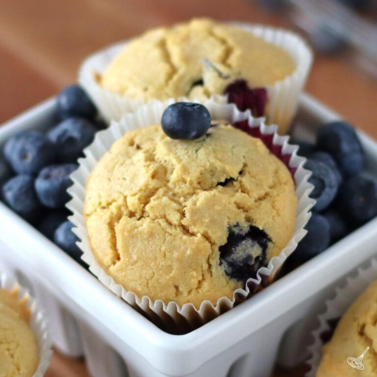 Blueberry Corn Muffins