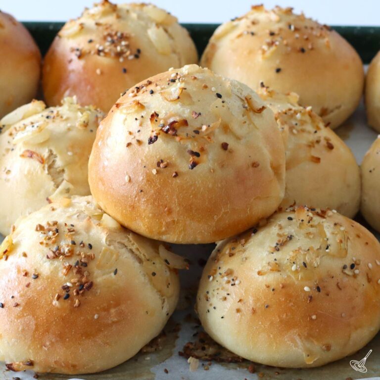 Soft Onion Rolls