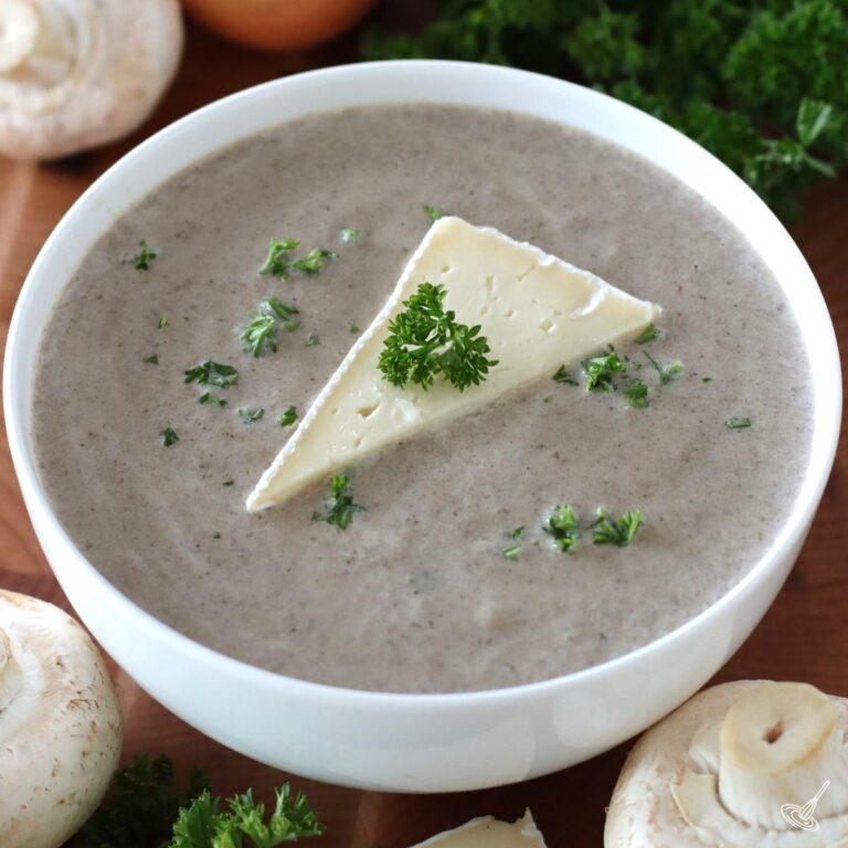 Mushroom and Brie Soup