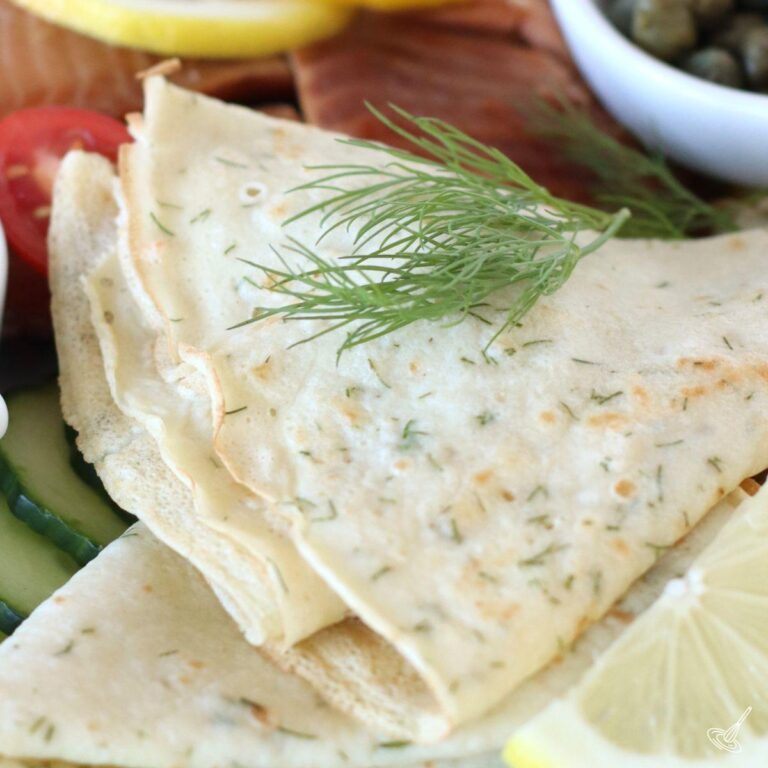 Dill French Crêpes