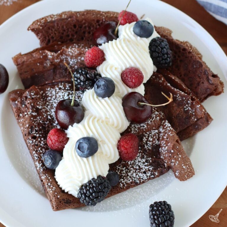 Chocolate French Crepes