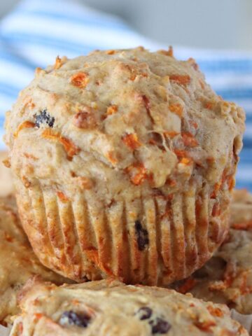 Carrot Cottage Cheese Muffins