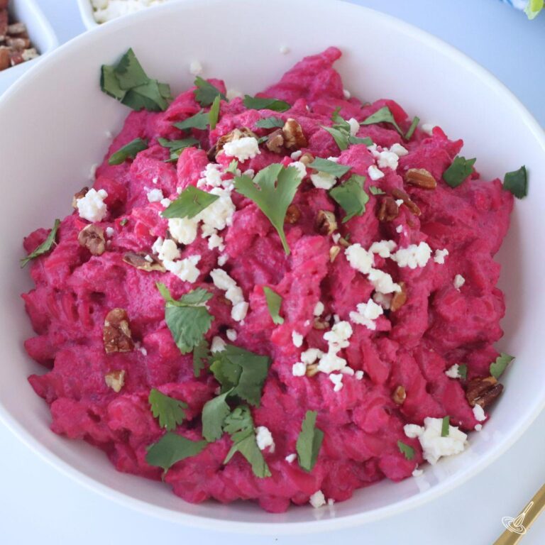 Roasted Beet and Feta Pasta