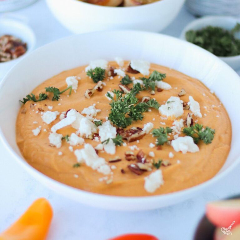 Pumpkin Whipped Feta Dip