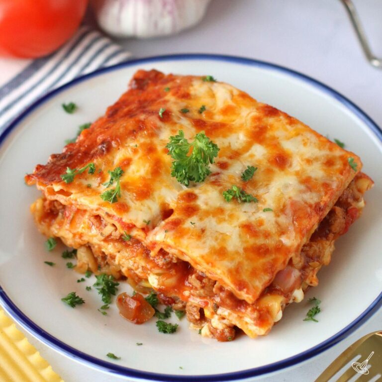 Barbecue Turkey Lasagna