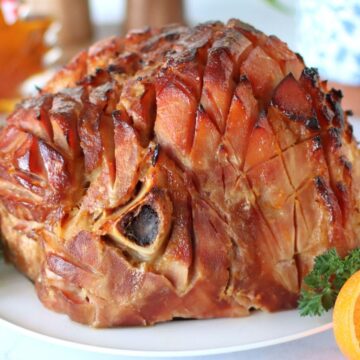 Maple Orange Glazed Ham (Butt Portion)