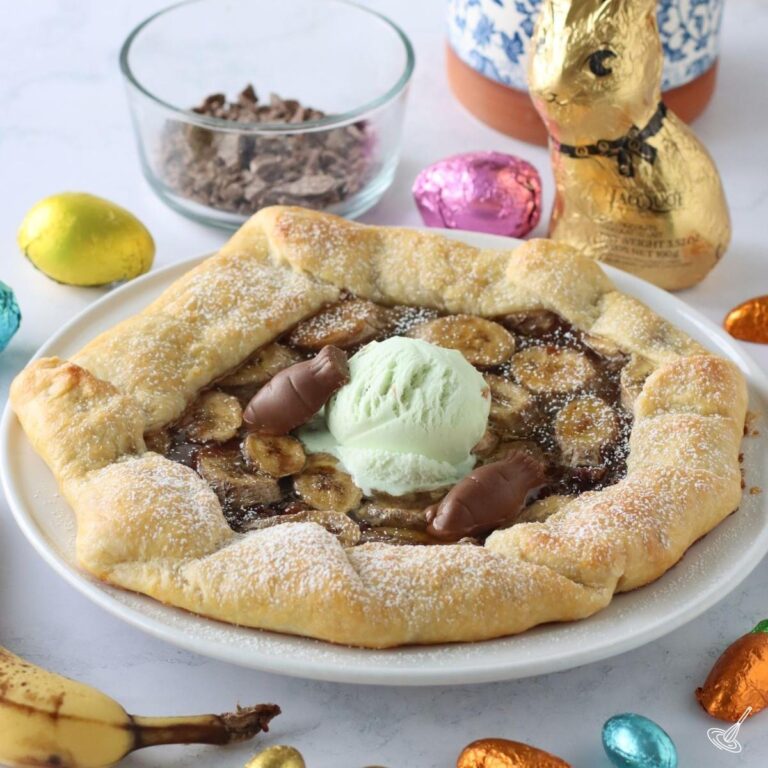 Banana Chocolate Galette