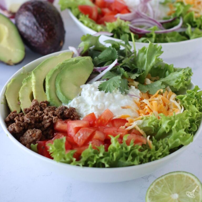 Cottage Cheese Taco Bowl