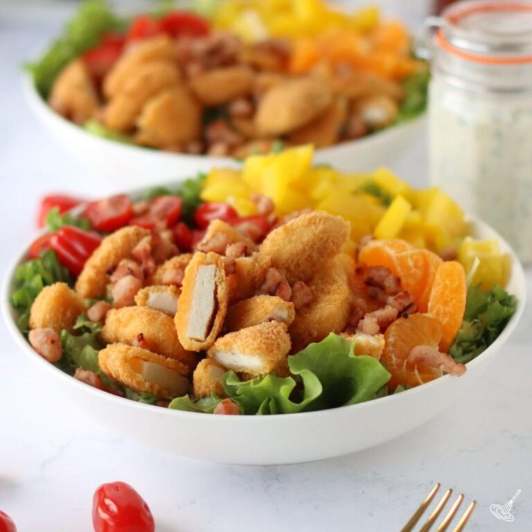 BLT Chicken Salad in a bowl.