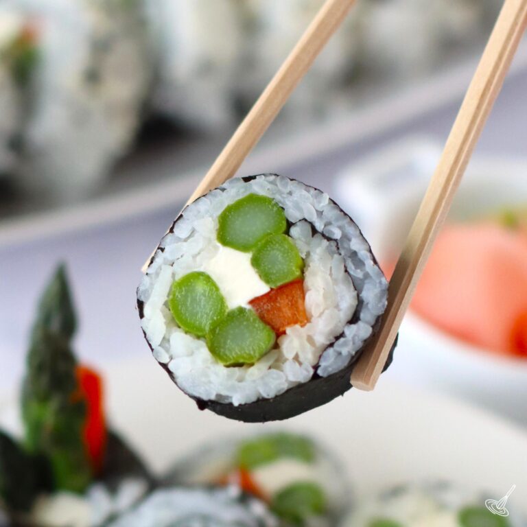 Asparagus Roll Sushi