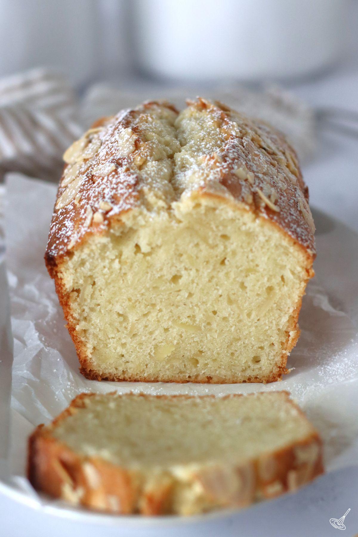 Sliced Almond Pound Cake