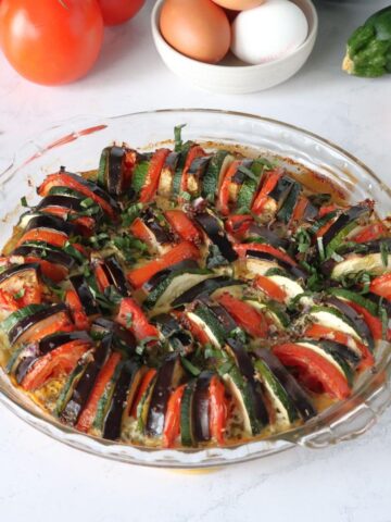 Ratatouille Egg Bake