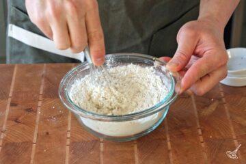 Mix dry ingredients