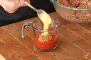 Make the ketchup glaze