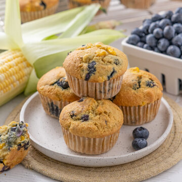 Blueberry Corn Muffins recipe